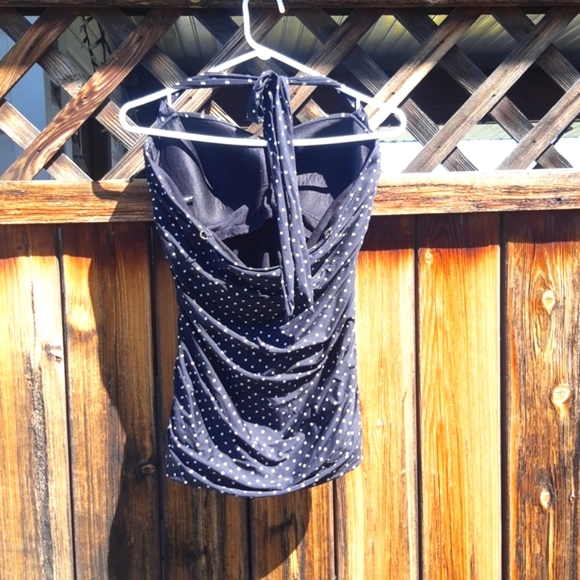 Jantzen Black polkadot Retro tankini - Picture 8 of 8